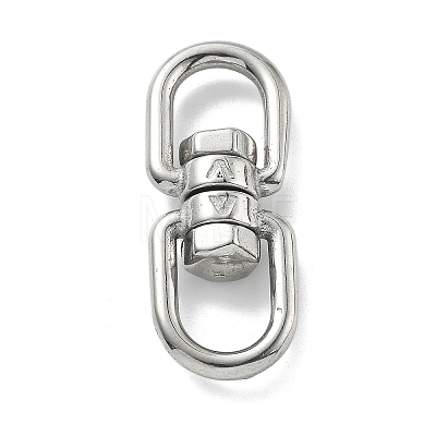 304 Stainless Steel Double Eye Swivel Clasps STAS-B082-06P-1