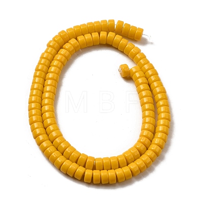 Opaque Glass Beads Strands GLAA-I060-01H-1