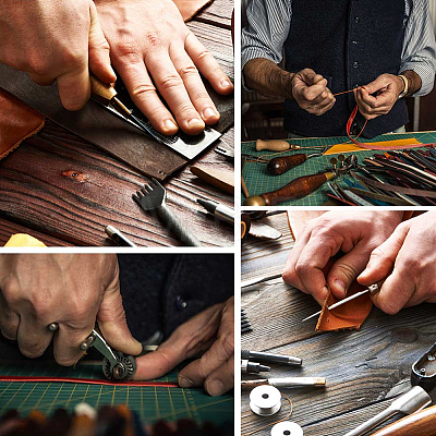 Leather Fabric DIY-WH0002-79A-01-1
