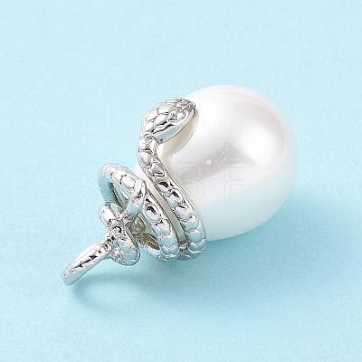 Shell Pearl Pendants KK-C004-09P-1