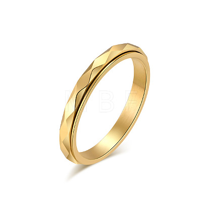 304 Stainless Steel Rotating Finger Rings FS-WGA316C-04-1