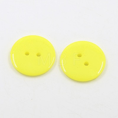 Acrylic Sewing Buttons BUTT-E084-B-08-1