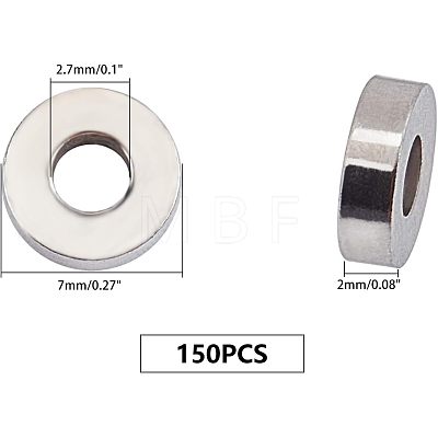 Unicraftale 304 Stainless Steel Spacer Beads STAS-UN0005-20-1