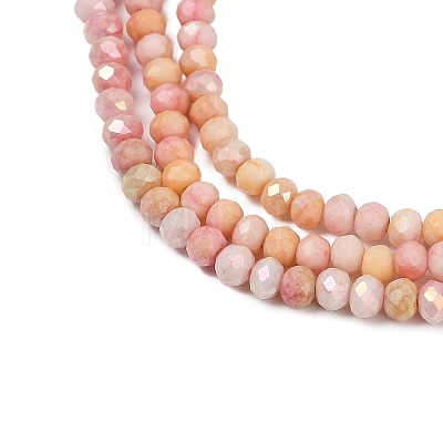 Ombre Effect Dyed Glass Beads Strands GLAA-C023-02-C12-1