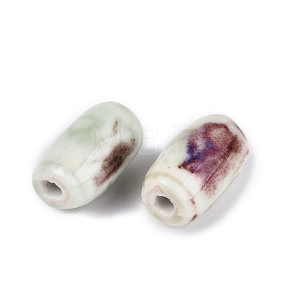 Vintage Handmade Porcelain Beads PORC-N013-12-15-1