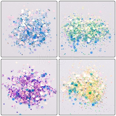 Shiny Nail Art Glitter Flakes MRMJ-T063-364-M-1