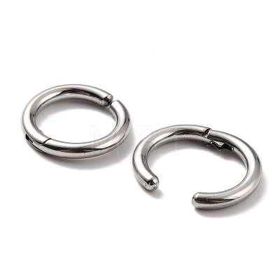 304 Stainless Steel Clip-on Earrings EJEW-Z014-01E-P-1
