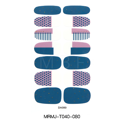 Full Cover Nail Art Stickers MRMJ-T040-080-1