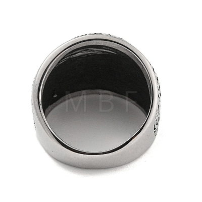 304 Stainless Steel Ring RJEW-B055-04AS-09-1