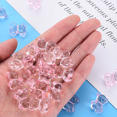 Transparent Acrylic Beads MACR-S373-80-B06-1