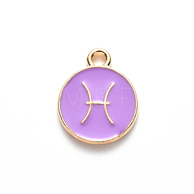 Alloy Enamel Pendants LS-ENAM-S124-01A-01H-1