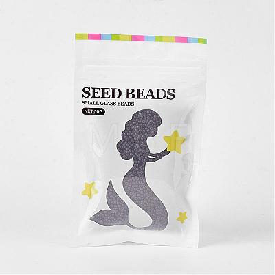 12/0 Grade A Baking Paint Glass Seed Spacer Beads X-SEED-Q009-FJX29-1