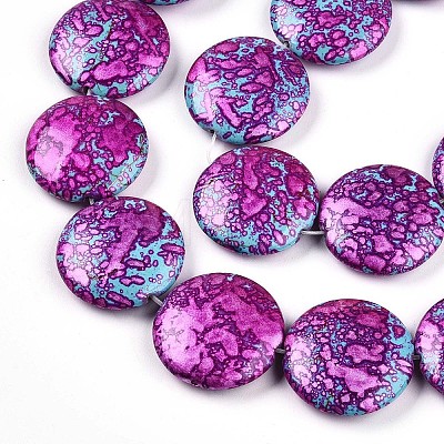 Synthetic Turquoise Beads Strands TURQ-T004-07A-01-1