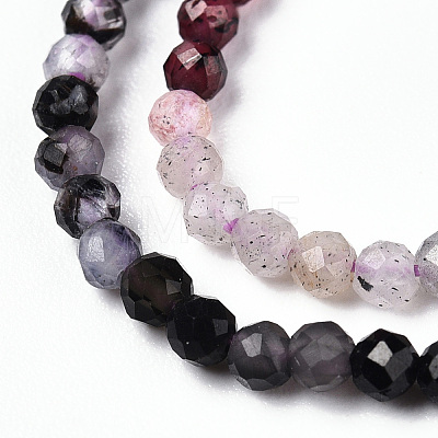 Natural Mixed Gemstone Beads Strands G-D080-A01-03-18-1