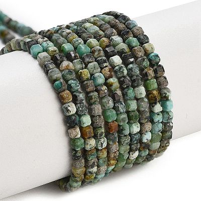 Natural African Turquoise(Jasper) Beads Strands G-H042-B41-01-1