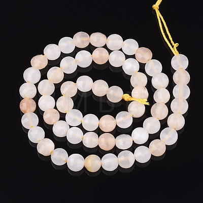 Natural Pink Aventurine Beads Strands G-T108-16-1