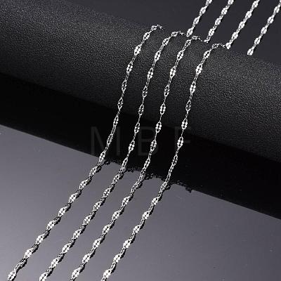 3.28 Feet 304 Stainless Steel Cable Chains X-CHS-K001-87-1
