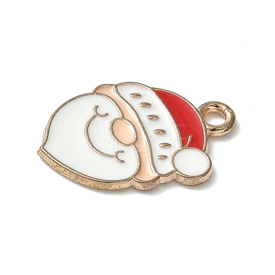 Christmas Alloy Enamel Pendants ENAM-B035-02D-05KCG-1