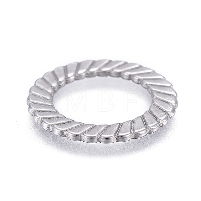 Non-Tarnish 304 Stainless Steel Linking Rings STAS-P245-31P-02-1