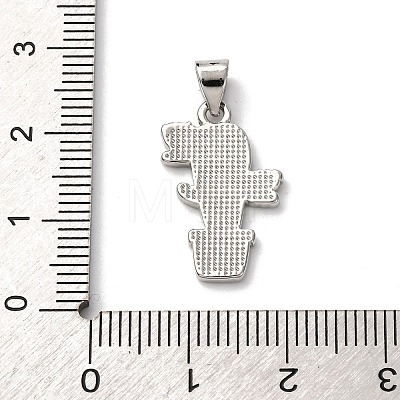 Brass Enamel Pendants FIND-I054-01D-P-1