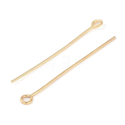 Brass Eye Pins KK-N254-48D-G-1