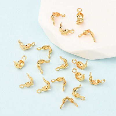 Brass Bead Tips X-KK-T032-153G-1