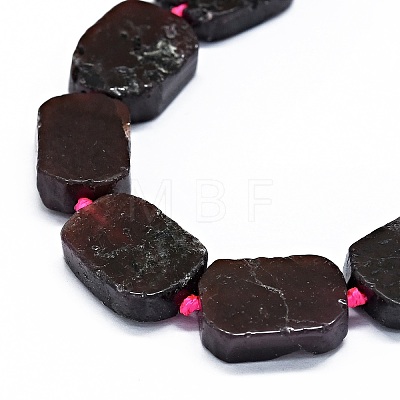 Natural Garnet Beads Strands G-F725-06-1