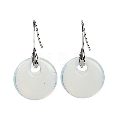 Opalite Dangle Earrings EJEW-C119-01P-07-1