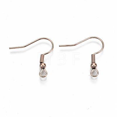 304 Stainless Steel Earring Hooks STAS-S111-001RG-NR-1