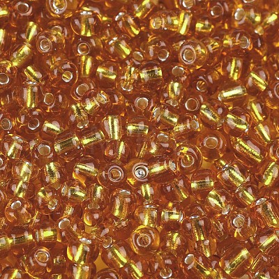 6/0 Glass Seed Beads SEED-US0003-4mm-22B-1