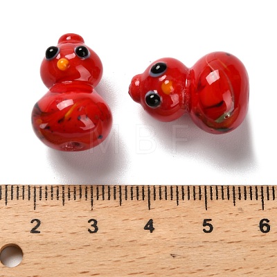 Handmade Lampwork Beads Strands LAMP-A005-04C-1