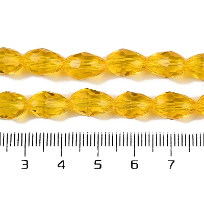 Transparent Glass Beads Strands EGLA-N013-T6mm-D04-1