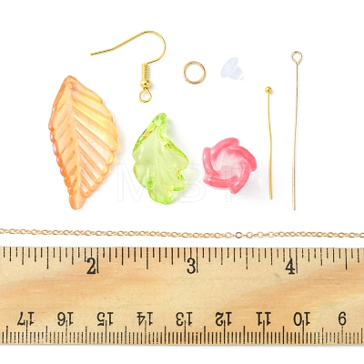 DIY Tulip Earring Making Kit DIY-FS0004-16-1