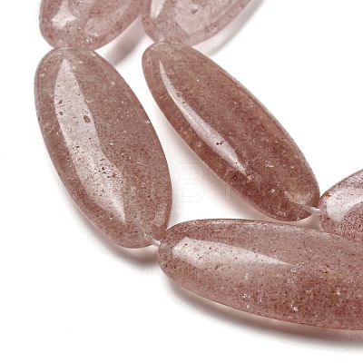Natural Strawberry Quartz Beads Strands G-B078-E05-01-1