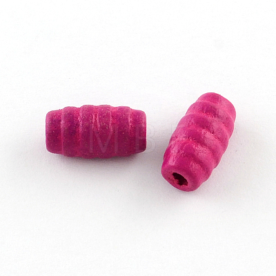 Dyed Natural Wood Beads WOOD-R249-023-1