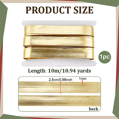 10M Soft Flat Imitation Leather Cord LC-PH0001-13B-1