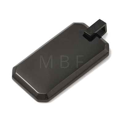 304 Stainless Steel Stamping Blank Tag Pendants STAS-G346-03EB-1