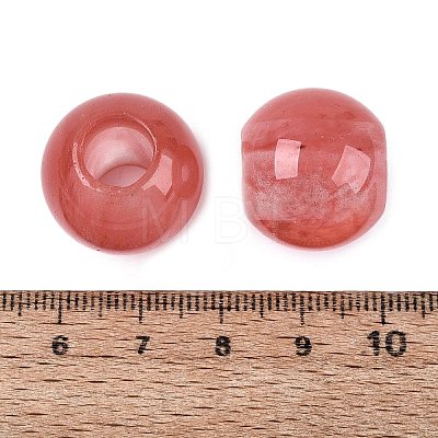 Cherry Quartz Glass Beads G-Q608-05Q-1