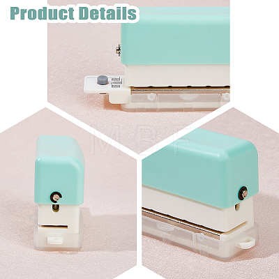 Mini Plastic 6-Hole Punch AJEW-WH0083-63B-1