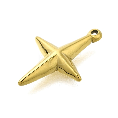 304 Stainless Steel Charms STAS-D192-07G-1