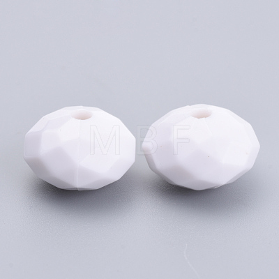 Opaque Acrylic Beads SACR-S300-06C-01-1