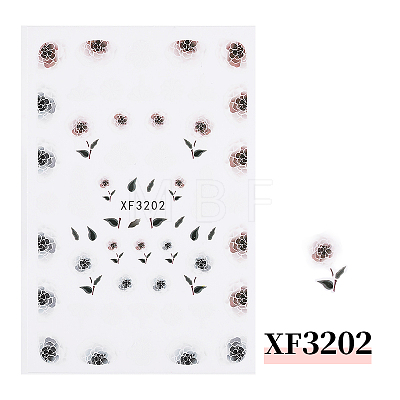 Retro Style Nail Decals Stickers MRMJ-T007-31A-1