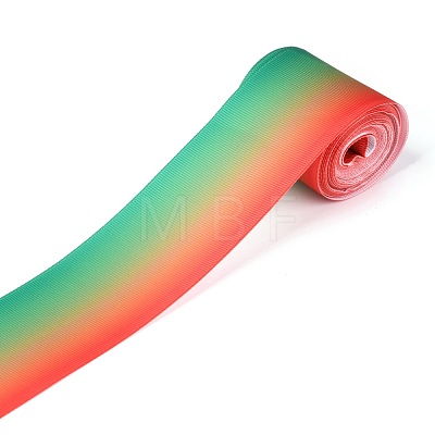 Gradient Rainbow Polyester Ribbon OCOR-G008-04B-1