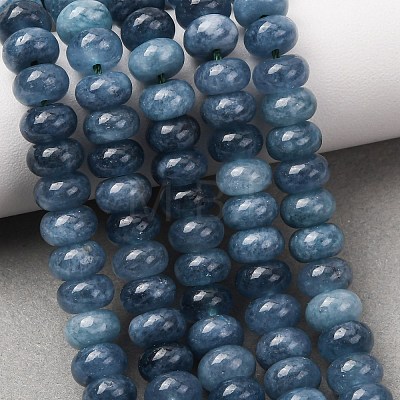 Natural White Jade Beads Strands G-E507-01-10-1