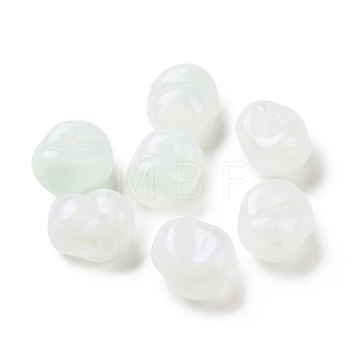 Opaque Acrylic Beads OACR-C013-10G-1