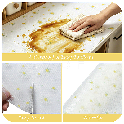 EVA Printed Kitchen Cabinet Waterproof Mats AJEW-FZC0003-04A-1