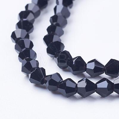 Imitation Austrian Crystal 5301 Bicone Beads GLAA-S026-10-1