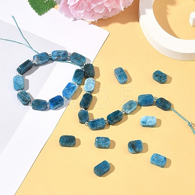 1 Strand Natural Apatite Beads Strands G-YW0002-96-1
