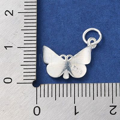 925 Sterling Silver Insect Charms STER-E071-05S-03-1