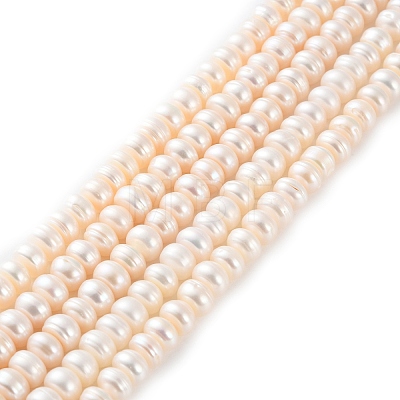 Natural Cultured Freshwater Pearl Beads Strands PEAR-I007-02A-01-1